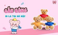 Gấu Bông In Logo Hà Nội - Cách Đơn Giản Để Khách Khách Hàng Luôn Nhớ Đến Doanh Nghiệp Của Bạn