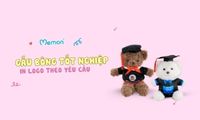 Xưởng Gấu Bông Tốt Nghiệp Hà Nội Giá Gốc In Logo Theo Yêu Cầu Siêu Rẻ
