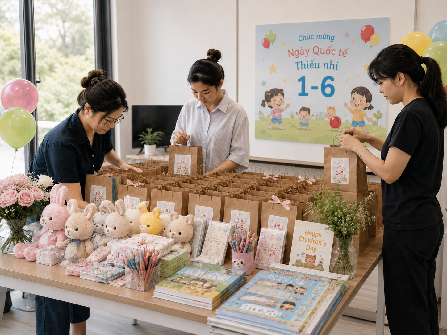 Quà 1/6 cho công ty cho con cán bộ nhân viên