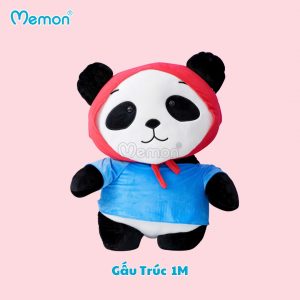 Gấu Trúc 1M - Mặc Áo Quàng Khăn