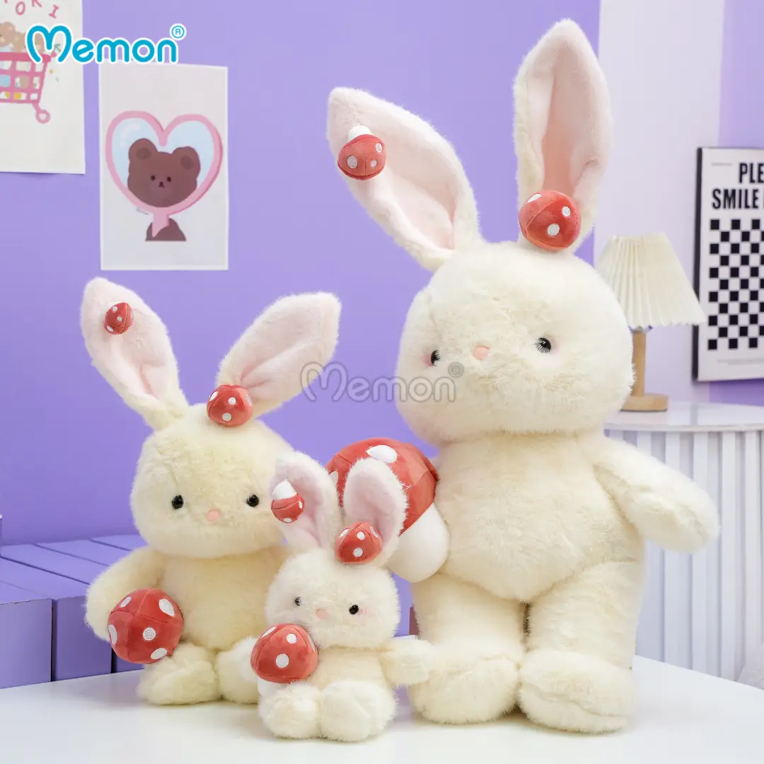 Thỏ Bông Cầm Nấm
