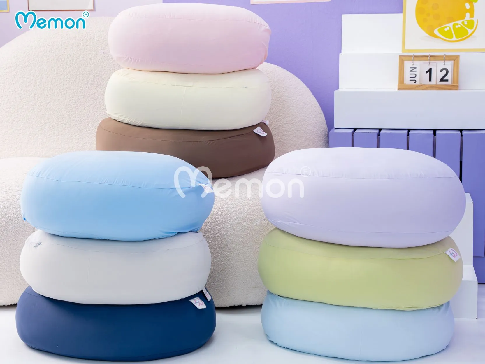 Gối Mochi Kem Lạnh 55cm