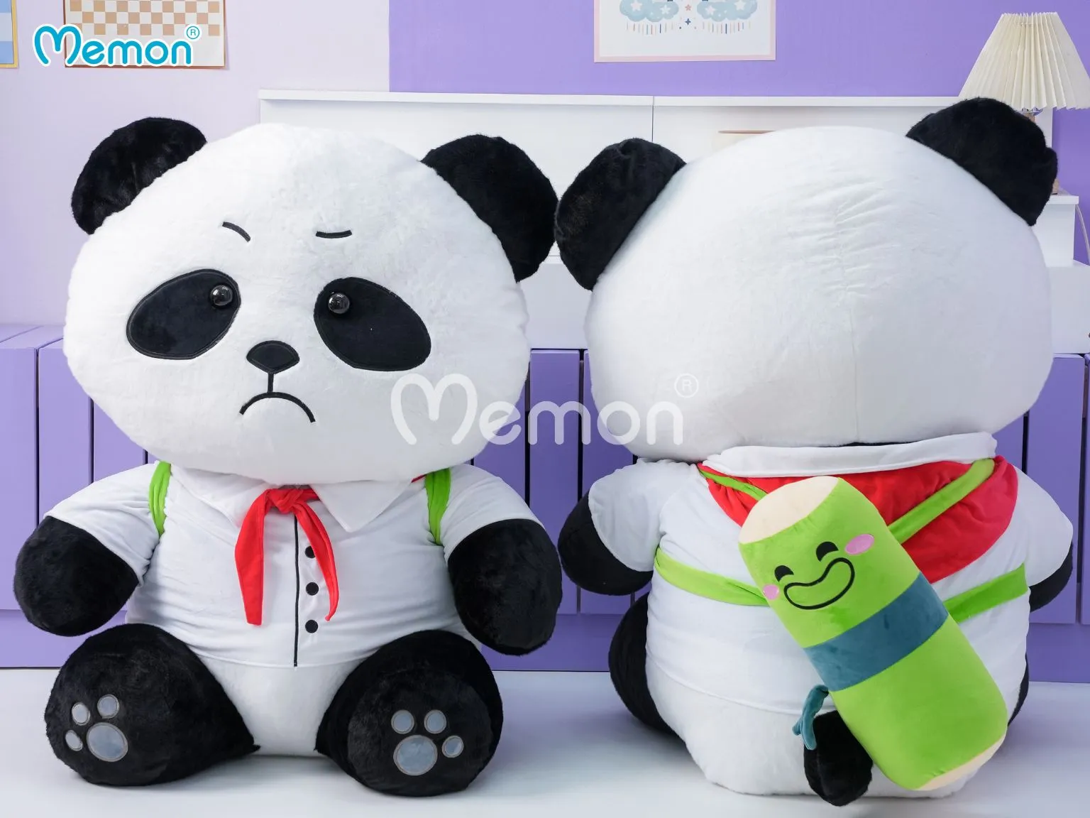 Chi tiết biểu cảm gấu mascot