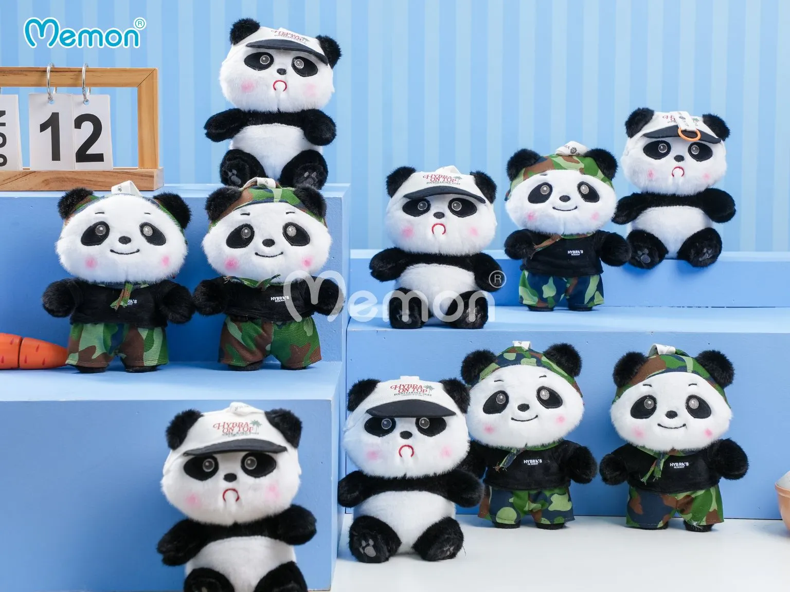 Gấu mascot nhiều biểu cảm cho chiến dịch
