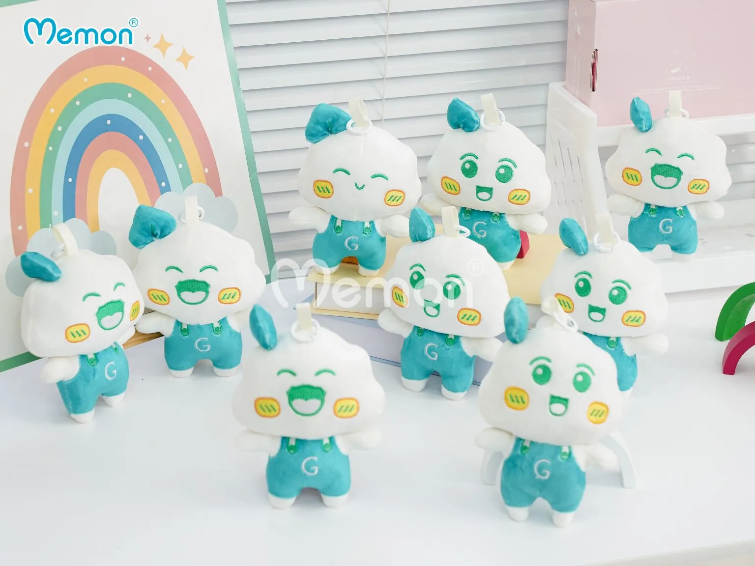 Gấu mascot theo yêu cầu nhiều biểu cảm