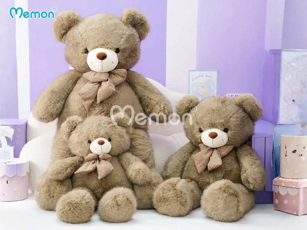 Teddy lông tiểu kim nơ kẻ