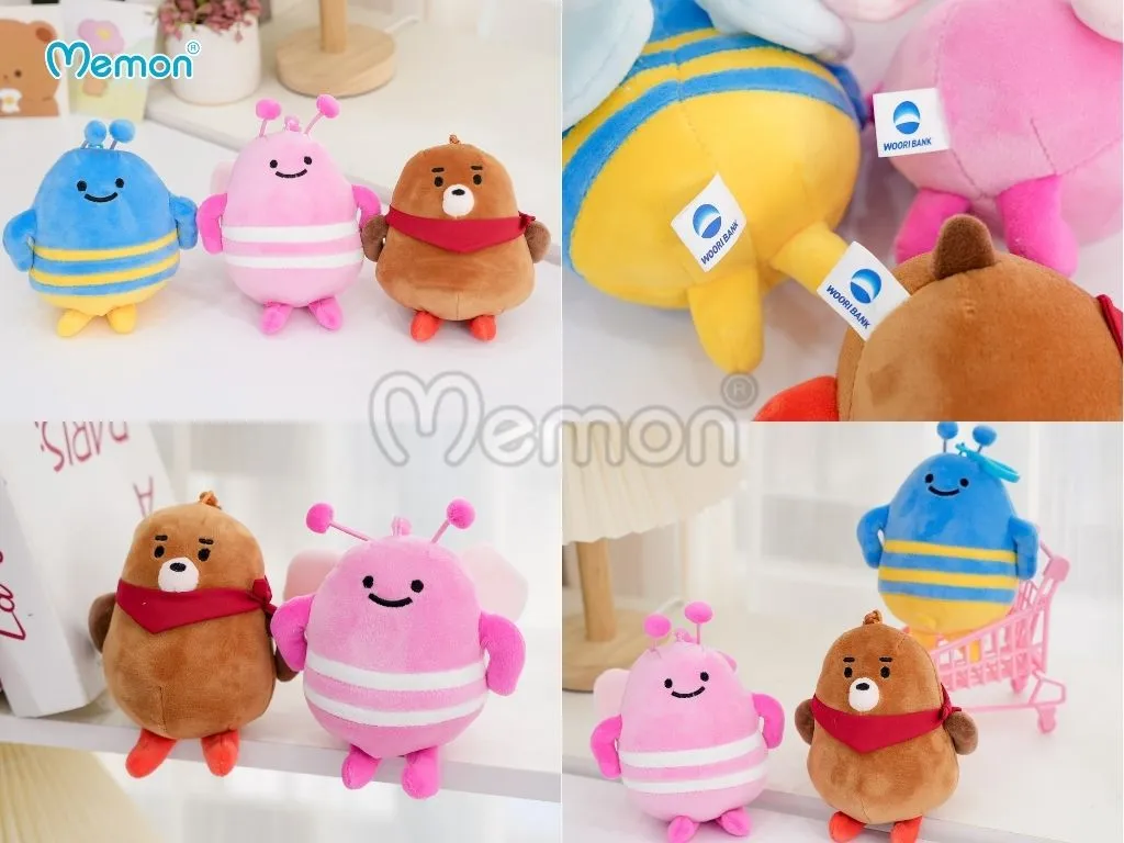Móc khóa bông Trung thu custom