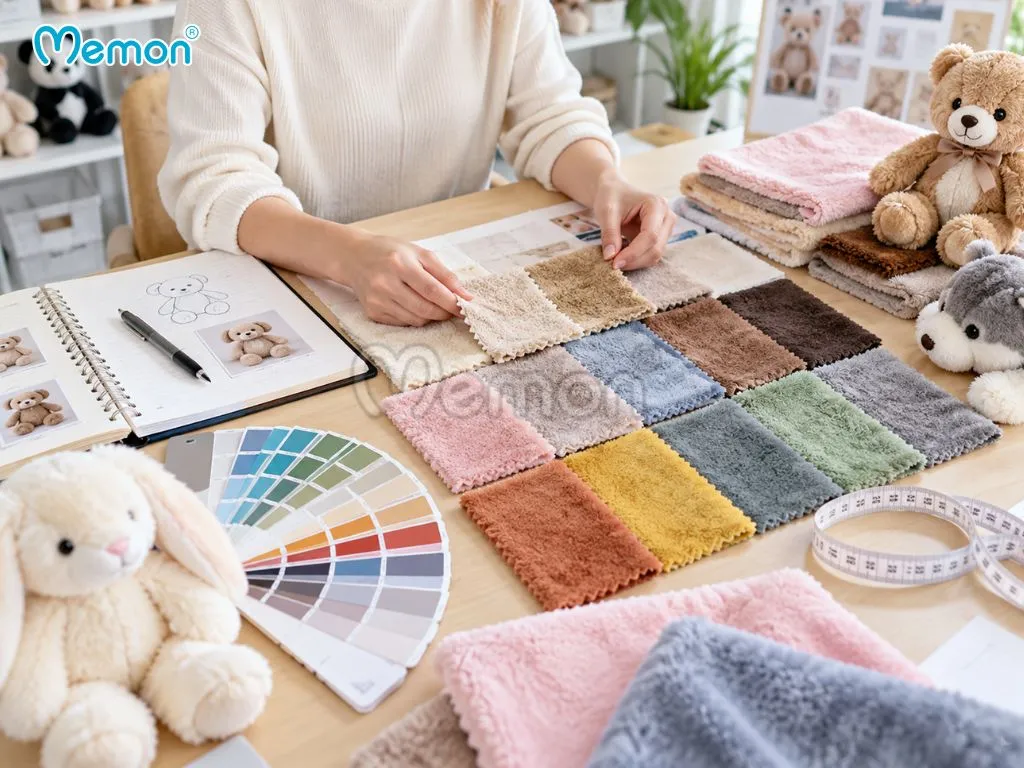 Các loại vải may gấu bông phổ biến