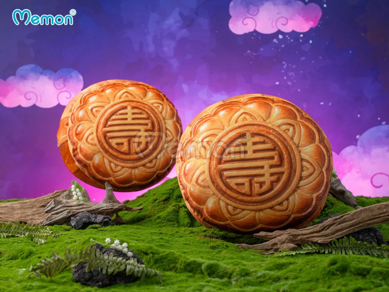 Gối bông bánh Trung thu